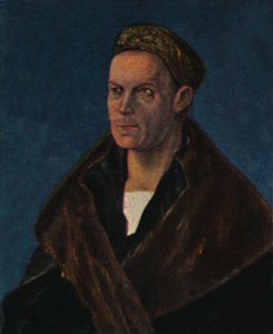Jakob Fugger 1459-1525. - Pintura de Dürer, 1934. de Unbekannt