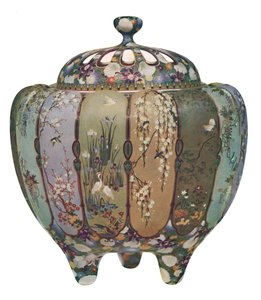 Queimador de incenso japonês - Cloisonné ware, 1914. de Unbekannt