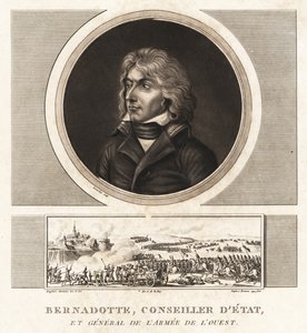Jean-Baptiste Jules Bernadotte, conselheiro de Estado, mais tarde Rei Carlos XIV João da Suécia e Noruega (1763-1844) de Unbekannt