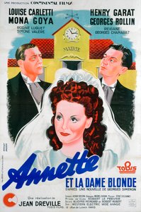 Jean Drevilles Annette e a Dama Loira, Annette e a Mulher Loira, 1941 de Unbekannt