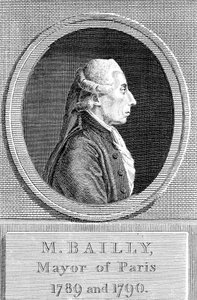 Jean Sylvain Bailly 1736-1793, astrônomo, escritor e político francês de Unbekannt