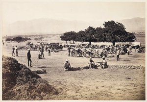 Jellallabad - Cenas no acampamento de Unbekannt