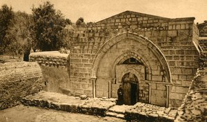 Jerusalém - Igreja da Virgem, c1918-c1939. de Unbekannt