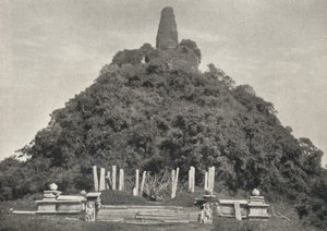 Jetawanarama Dagoba, o caçula dos três grandes Dagobas de Anurdhapura no final do século III dC de Unbekannt