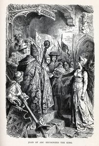 Joana d&39;Arc reconhece o rei, 1882 de Unbekannt