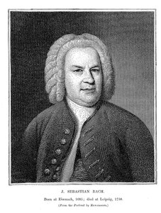 Johann Sebastian Bach 1685-1750, compositor e organista alemão, 1746 de Unbekannt