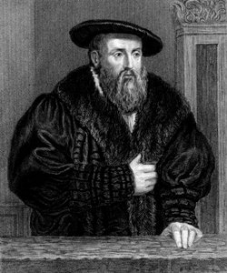Johannes Kepler, astrônomo alemão, início do século XVII, c1835 de Unbekannt