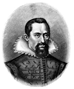 Johannes Kepler, astrônomo alemão, início do século XVII, c1903 de Unbekannt