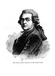 John Adams, o segundo Presidente dos Estados Unidos, 1872 de Unbekannt