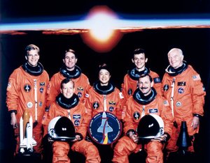 John Glenn e equipe, junho de 1998 de Unbekannt