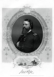 John Pope, general da União na Guerra Civil Americana, 1862-1867 de Unbekannt