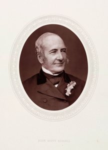 John Scott Russell, engenheiro civil e arquitecto naval escocês, c 1870s de Unbekannt