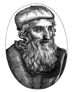 John Wycliffe, reformador religioso inglês do século XIV, século 16 de Unbekannt