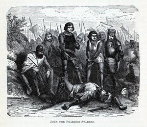 João, o destemido, esfaqueado, 1882 de Unbekannt