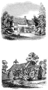 Local de nascimento de Joseph Addisons em Milston, perto de Amesbury, Wiltshire de Unbekannt