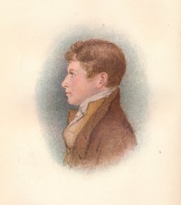 Joseph Gurney b1796, aos 20 anos, c1816 de Unbekannt