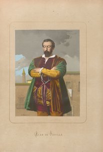 Juan de Padilla. De: Hombres y mujeres celebres de todos los tiempos de Juan Landa, 1875-1877. de Unbekannt