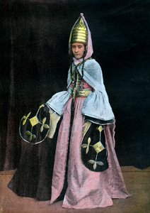 Mulher kabardin, c1890 de Unbekannt