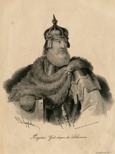 Kestutis, Grão-Duque da Lituânia, 1840 de Unbekannt