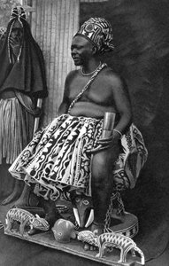 King Basu Fund dos Camarões, África, 1922 de Unbekannt
