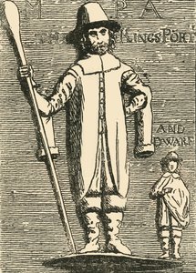 Rei Charles Porter e Anão, c1872. de Unbekannt