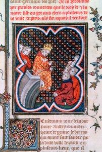 Pregação do rei Carlos de Navarra, 1375-1379 de Unbekannt