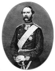 Rei cristão IX da Dinamarca 1818-1906 de Unbekannt