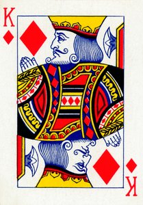 King of Diamonds de um baralho de cartas de baralho Goodall & Son Ltd., c1940 de Unbekannt