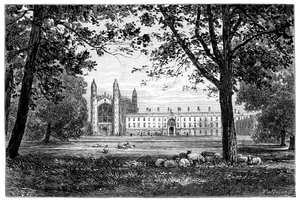 Kings College, Cambridge, 1900 de Unbekannt