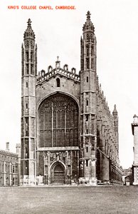 Capela do Kings College, Cambridge, 1908 de Unbekannt