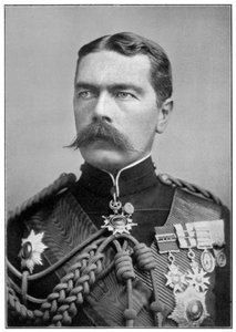 Kitchener de Cartum em uniforme, c 1900s de Unbekannt