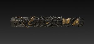 Cabo de Kozuka, 1800s. de Unbekannt