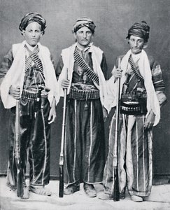 Bandidos de montanha curdos, Armênia, 1902 de Unbekannt