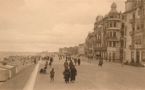 La Digue, passeio marítimo, c1900. de Unbekannt
