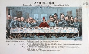 La Nouvelle Cene, Comuna de Paris, 1871 de Unbekannt