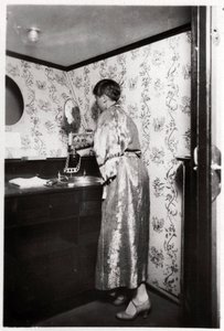 Banheiro para mulheres, Zeppelin LZ 127 Graf Zeppelin, 1933 de Unbekannt