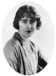 Lady Elizabeth Bowes-Lyon em 1923, 1937 de Unbekannt