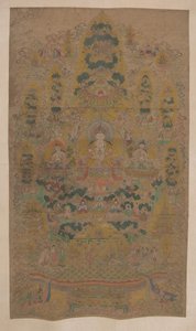 Mandala lamaísta, século XVII. de Unbekannt