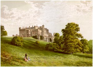 Castelo de Lambton, condado de Durham, casa do conde de Durham, c1880 de Unbekannt