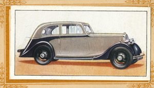 Lanchester 10 aerodinâmico salão, c1936 de Unbekannt
