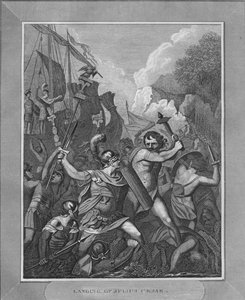 Aterragem de Júlio César, 1838 de Unbekannt