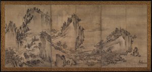 Paisagem, segunda metade dos anos 1500. de Unbekannt