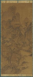 Paisagem com edifícios e figuras agrícolas, 1368-1644. de Unbekannt