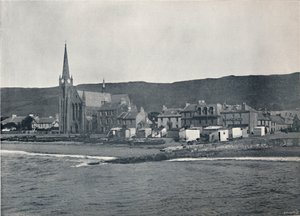 Largs - do mar, 1895 de Unbekannt