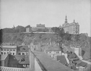 Edifícios da Universidade Laval, cidade de Quebec, c1897. de Unbekannt