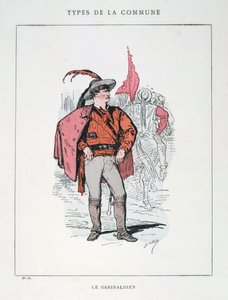 Garibaldian, Paris Commune, 1871. de Unbekannt