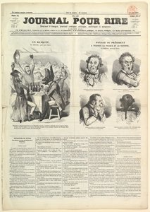 Le Journal Pour Rire, Journal dIimages, Journal Comique, Critique, Satirique e ..., 23 de agosto de 1850. de Unbekannt