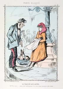 A caminhada do coelho, 1870-1871 de Unbekannt
