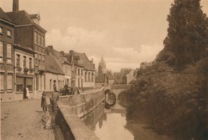 O Quai des Ménétriers, c1928 de Unbekannt