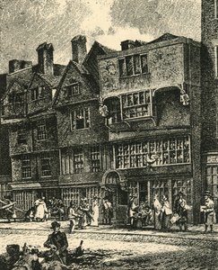 Rua Leadenhall, século XVIII, 1925. de Unbekannt